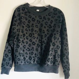 Old Navy Animal Print Sweatshirt